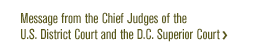 Message from the Chief Judges
